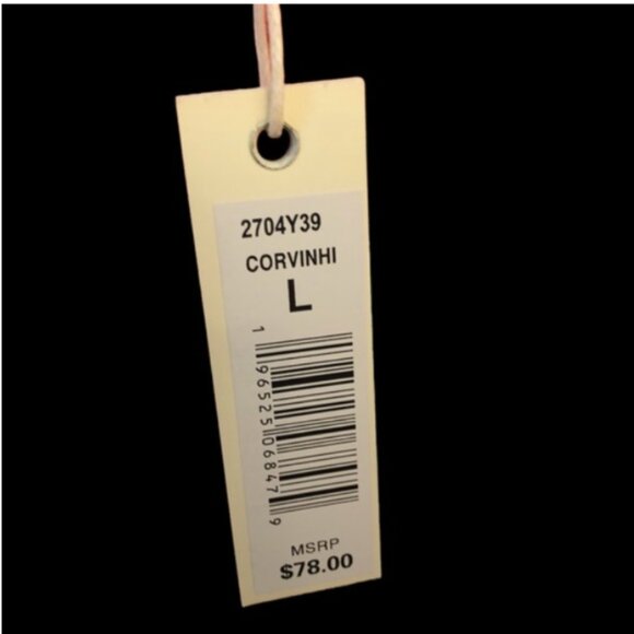 NWT Max Studio, Sheer, red and. blue floral, gathered waist blouse, LARGE - Picture 5 of 5